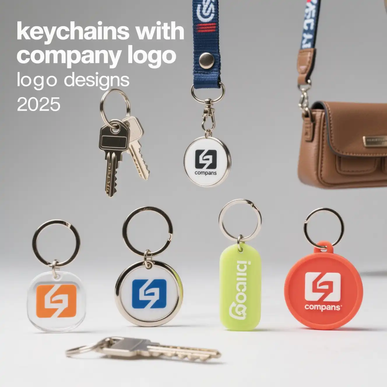 keychains with company logo designs 2025