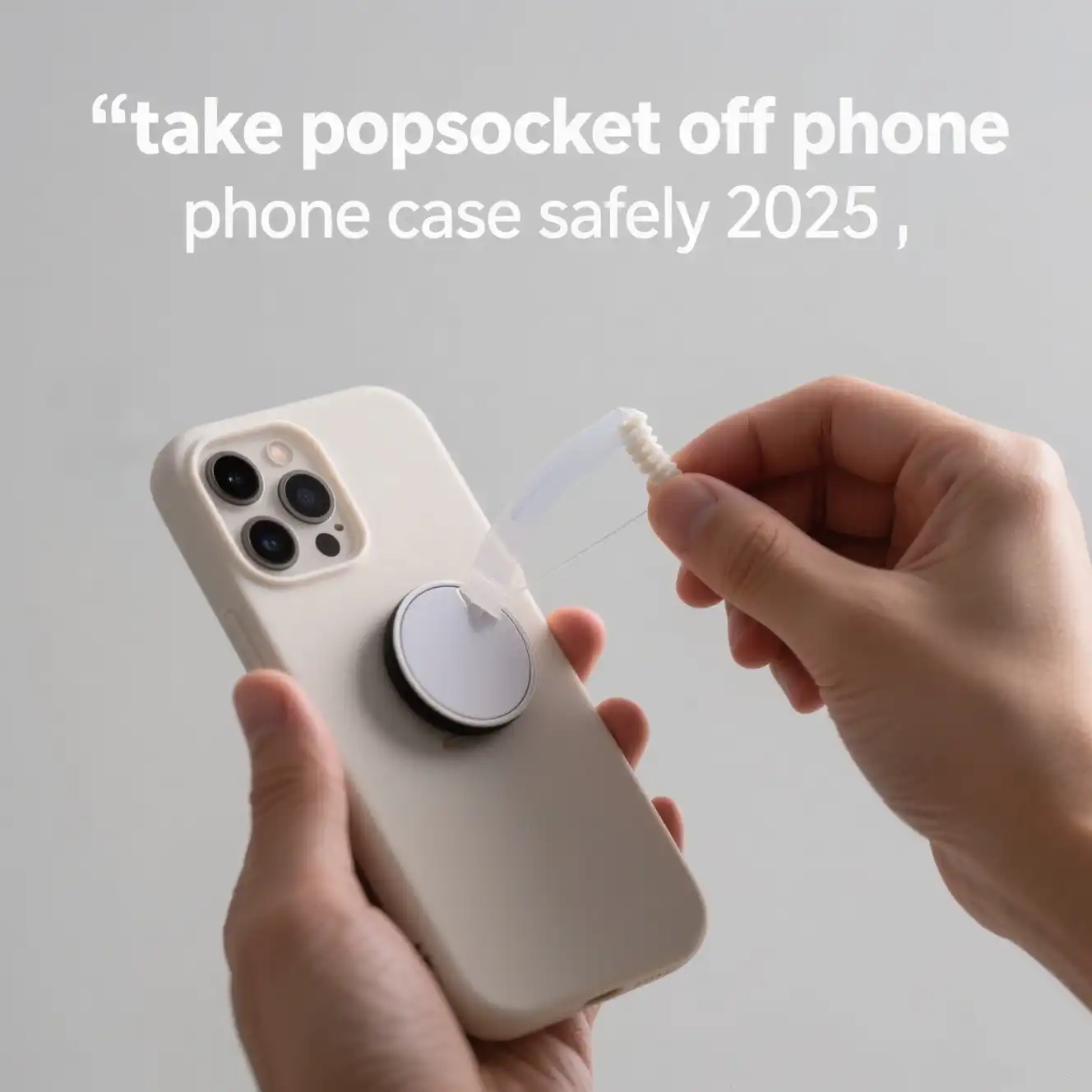 take popsocket off
