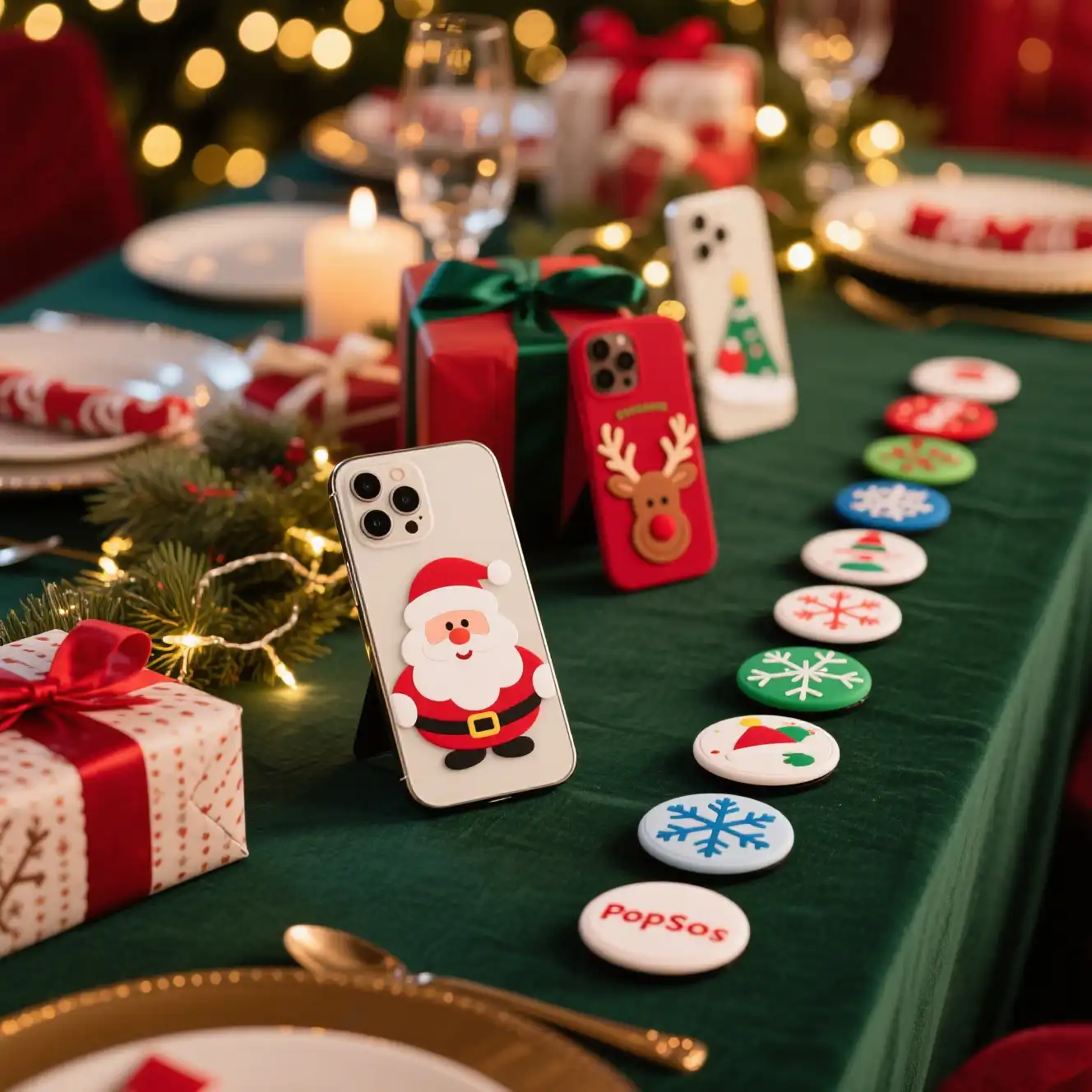 popsocket christmas custom holiday phone grip